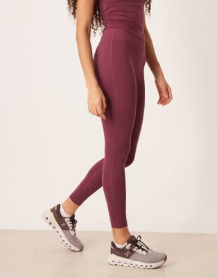 4505 Icon Soft Touch High Waist Yoga Leggings In Purple