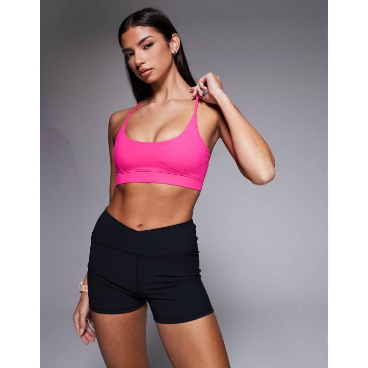 4505 Icon soft touch light support sports bra with adjustable