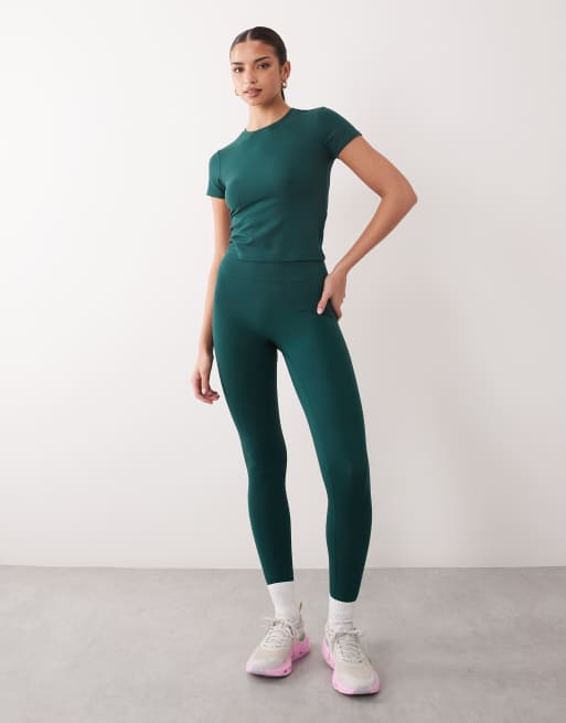 4505 Icon soft touch studio baby t-shirt in evergreen, 2 of 4