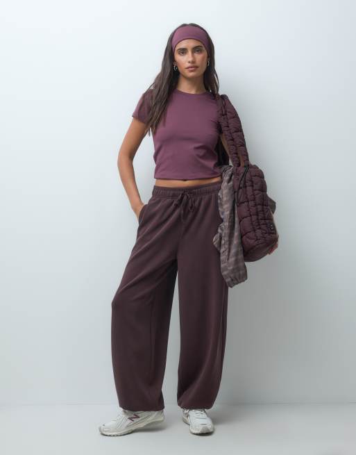4505 Icon soft touch studio baby t-shirt in plum, 3 of 5
