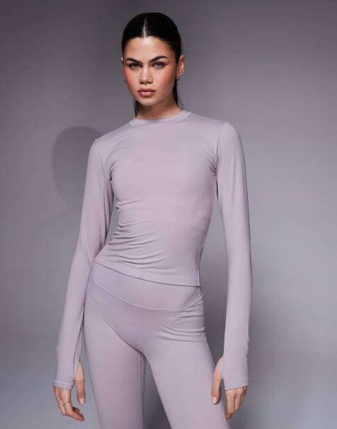 4505 Icon soft touch studio long sleeve baby t-shirt in ash - view 1