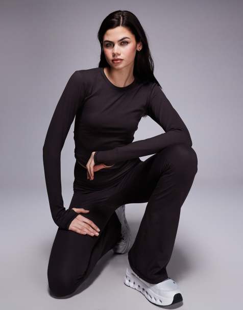 4505 Icon soft touch studio long sleeve baby t-shirt in dark chocolate - view 1