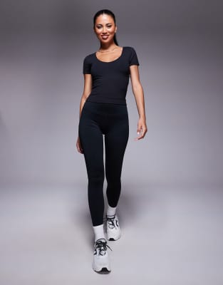 4505 Icon Soft Touch V-neck Performance Baby T-shirt With Inner Bra