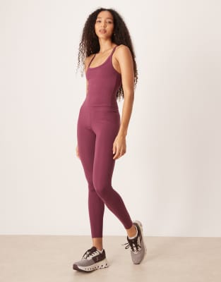 4505 Icon Soft Touch Yoga Cami With Inner Bra And Adjustable Straps In Multi