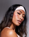 [ASOS] 4505 Icon soft touch yoga wide headband in pearl blush-Pink One Size Pearl blush