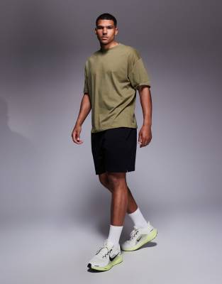 4505 - Icon - Sorte sweat-shorts i kraftigt bomuld med hurtigttørrende finish - view 1