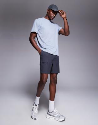 4505 – Icon – Sport-T-Shirt aus schnelltrocknendem Netzstoff in Grau - view 1