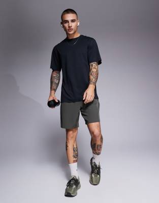 4505 – Icon – Sport-T-Shirt aus schnelltrocknendem Netzstoff in Schwarz - view 1