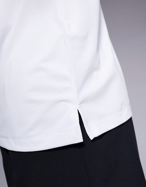 4505 – Icon – Sport-T-Shirt aus schnelltrocknendem Netzstoff in Weiß , 4 von 4