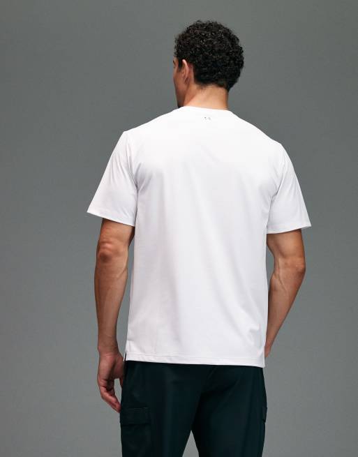 4505 – Icon – Sport-T-Shirt aus schnelltrocknendem Netzstoff in Weiß, 4 von 5