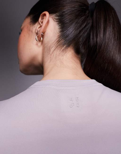 4505 - Icon - Studio - Zachte baby tee in paars, 4 van 4