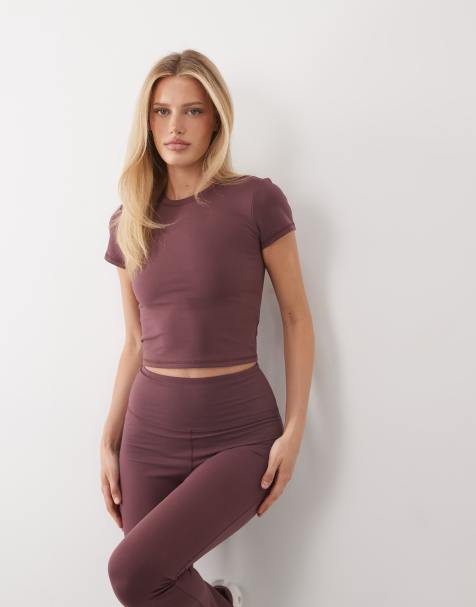 4505 - Icon - Studio - Zachte baby tee in paars - view 1