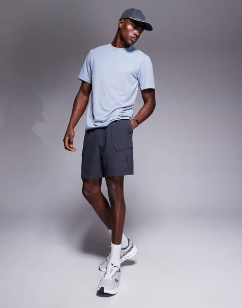 4505 – Icon – Szybkoschnące, 7-calowe szorty bojówki treningowe z kieszenią na zamek - view 1