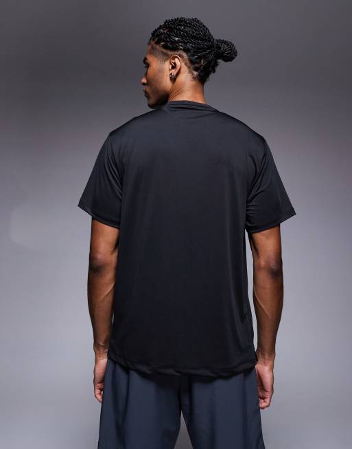 4505 – Icon – Szybkoschnący czarny siateczkowy T-shirt sportowy , 4 z 4