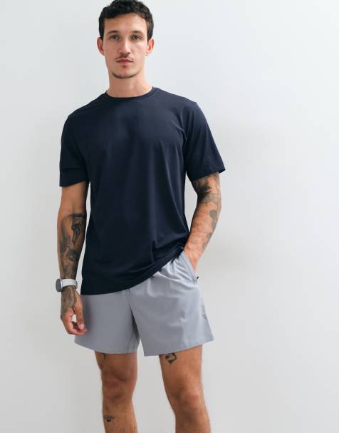 4505 Icon T-shirt da allenamento in rete ad asciugatura rapida blu navy - view 1