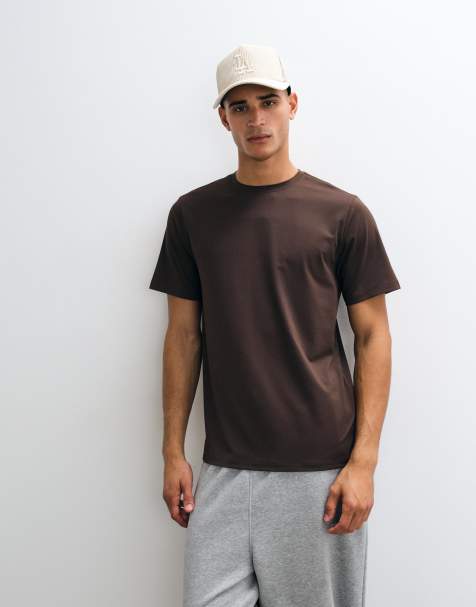 4505 - Icon - T-shirt da allenamento in rete ad asciugatura rapida marrone - view 1