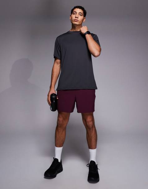 4505 - Icon - T-shirt da allenamento in rete quick dry grigio antracite - view 1