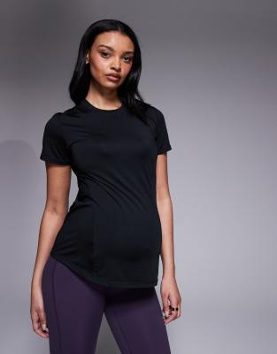 Icon - T-shirt de sport de grossesse à séchage rapide - Noir 38