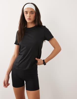 Icon - T-shirt de sport en tissu à séchage rapide - Noir 46