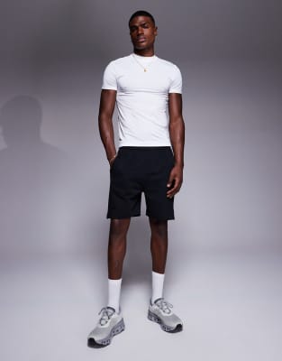 4505 - Icon - T-shirt de sport moulant à séchage rapide - Blanc