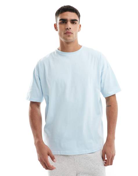 4505 - Icon - T-shirt de sport oversize en tissu à séchage rapide - Bleu clair - view 1