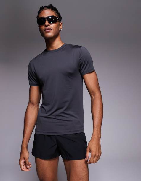4505 - Icon - T-shirt d'entraînement moulant à séchage rapide - Anthracite - view 1
