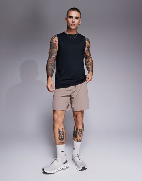 4505 – Icon – Training – Ärmelloses, schnell trocknendes Sport-Tanktop in Schwarz - view 1