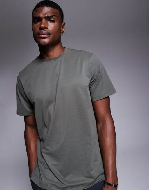 4505 Icon training t-shirt with quick dry in dark green