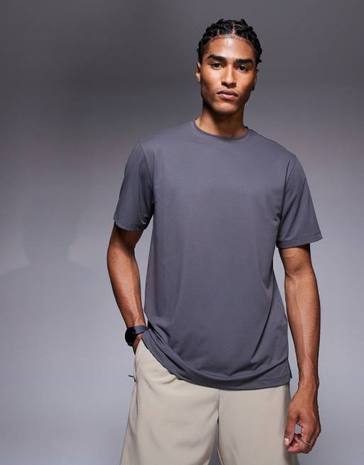 4505 Icon training t-shirt with quick dry in graphite