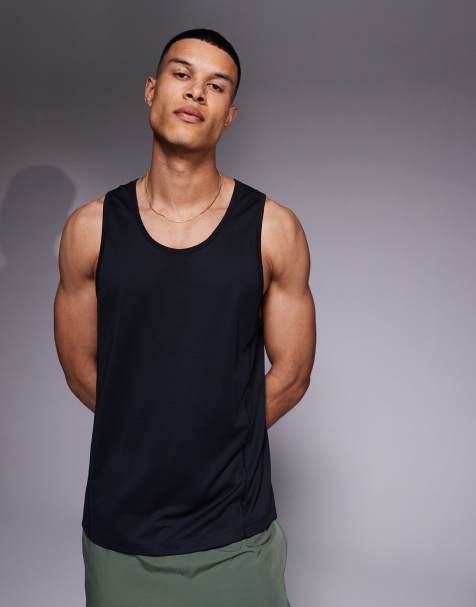 4505 Icon training vest with racer back in black - view 1