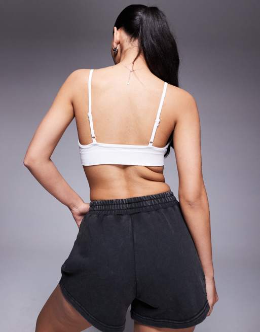 4505 Intimate - Hvid sømløs sports-BH med let støtte, 4 af 4