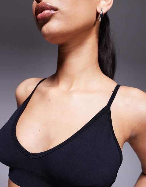 4505 Intimate - Naadloze sport bh met lichte ondersteuning in zwart, 2 van 4