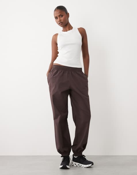 4505 loose fit cotton ripstop cuffed lifting pants with zip pockets in raisin - view 1