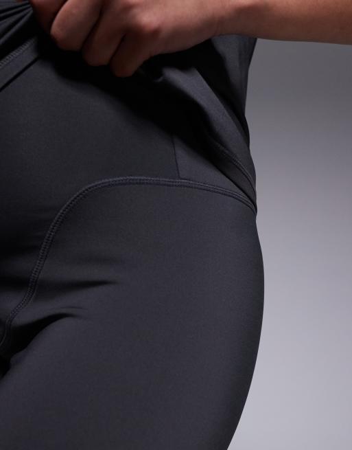 4505 Maternity Icon active booty sculpt high waist gym leggings with inner pocket in smoke gray, 4 of 5