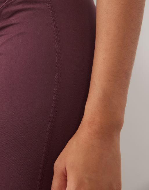 4505 Maternity Icon soft touch high waist yoga legging in plum, 5 of 5