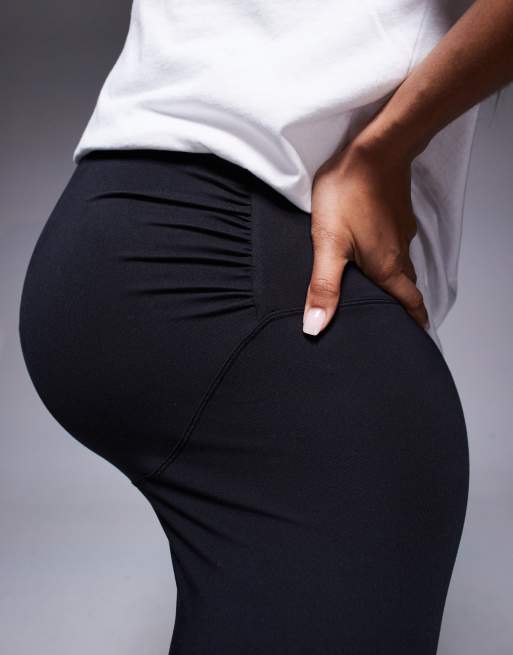 4505 Maternity Icon soft touch high waist yoga leggings in black, 5 of 5