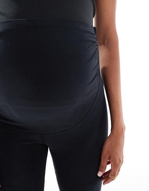 4505 Maternity - Icon - Sorte bløde yoga-leggings , 3 af 5