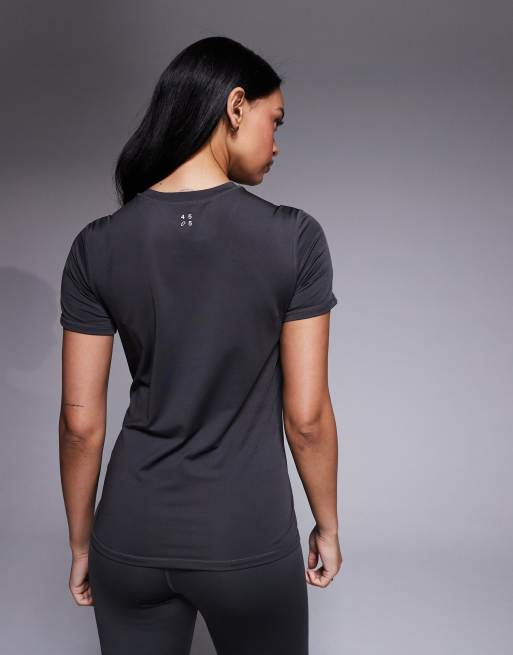 4505 Maternity – Icon – Szybkoschnący ciemnoszary T-shirt sportowy, 3 z 4