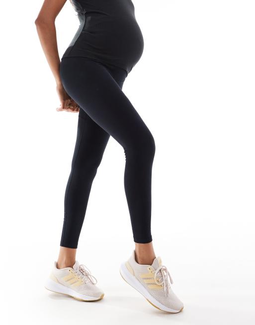 4505 Maternity – Icon – Weiche Umstands-Yogaleggings in Schwarz , 2 von 5