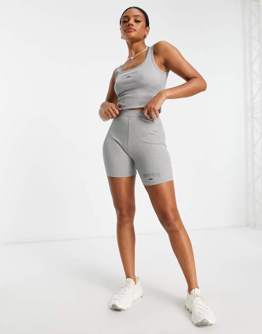 4505 - Melerede leggingshorts - Del af sæt , 4 af 4
