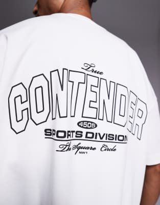 charbon ホワイト BACK LOGO DRY BIG T-SHIRTS BACK LOGO DRY BIG T-SHIRT