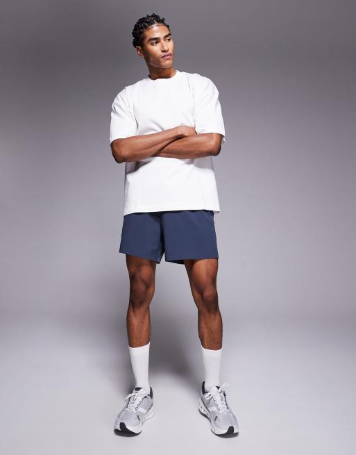 4505 oversized heavyweight back print cotton t-shirt with quick dry finish in vintage white
