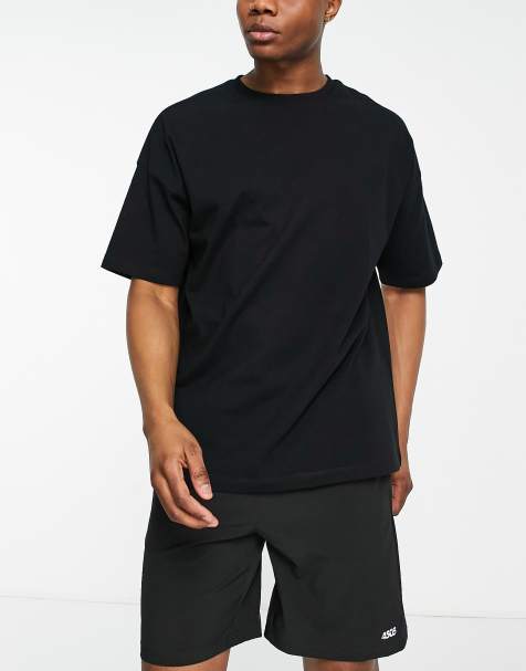 4505 - Oversized training T-shirt in zwart - view 1