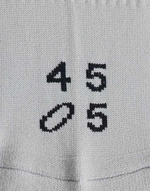 4505 pack de 3 calcetines de running con refuerzo en el arco y acabado antibacteriano en gris claro, 2 de 3