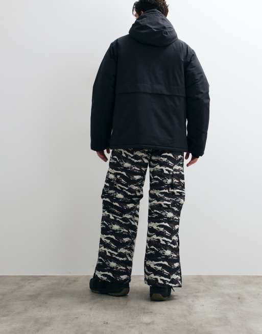 4505 pantalón cargo de esquí de pernera ancha en camuflaje de montaña, 3 de 5