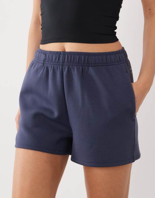 4505 performance 3" sweat shorts in slate blue, 3 of 5