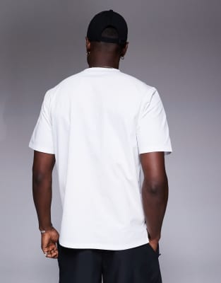 4505 Performance Quick Dry Straight Fit Training T-shirt In White