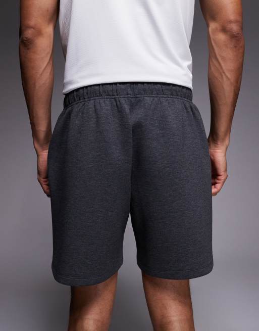 4505 performance sweat shorts with zip pockets in charcoal marl, 5 of 5