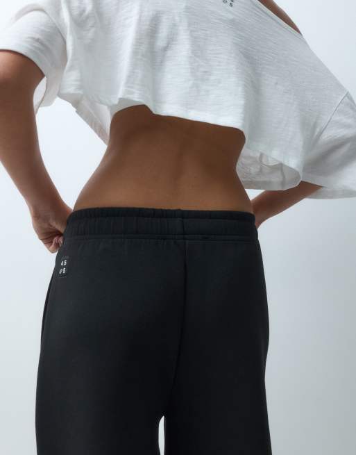 4505 performance wide leg trackies with pintuck detail in black, 5 of 5