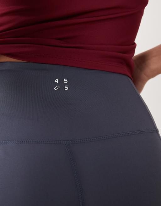 4505 Petite - Active - Sportlegging met corrigerende, hoge taille in leiblauw, 5 van 5